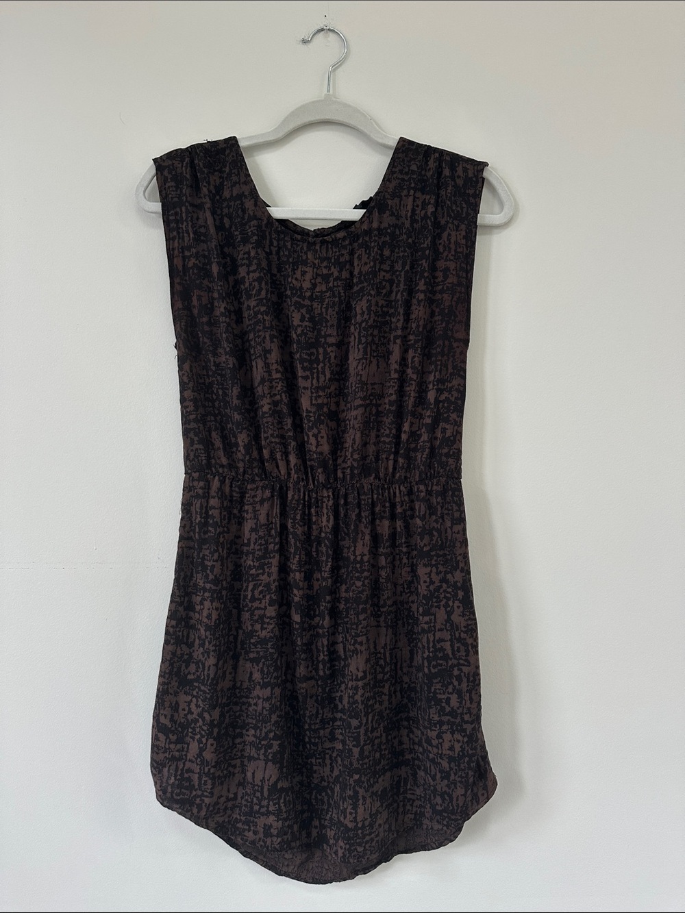 Forever 21 Brown & Black Printed Dress